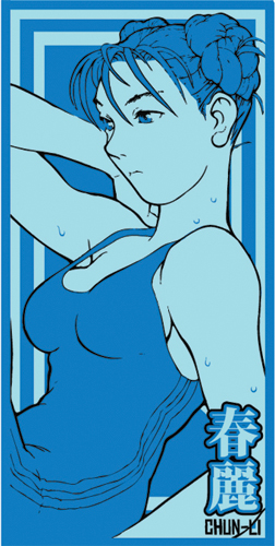 Street Fighter Alpha Chun-Li Towel, an officially licensed product in our Street Fighter Towels department.