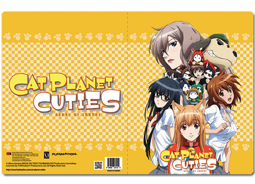 Cat Planet Cuties Group Pocket File Folder, an officially licensed product in our Cat Planet Cuties Stationery department.