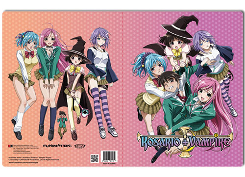 Rosario Vampire Group Pocket File Folder, an officially licensed product in our Rosario Vampire Binders & Folders department.