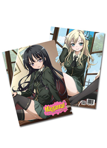 Haganai Sena & Yozora File Folder (5 Pcs/Pack), an officially licensed product in our Haganai Binders & Folders department.