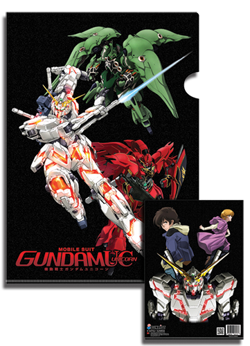 Gundam Uc Group Ms File Folder (5 Pcs/Set), an officially licensed product in our Gundam Uc Binders & Folders department.