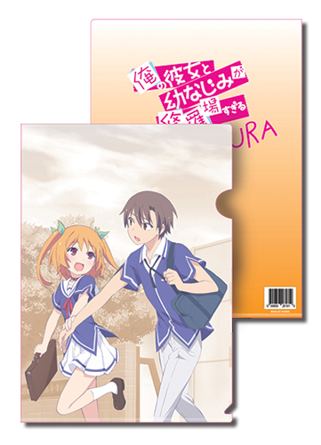 Oreshura - Chiwa & Eita File Folder, an officially licensed product in our Oreshura Binders & Folders department.