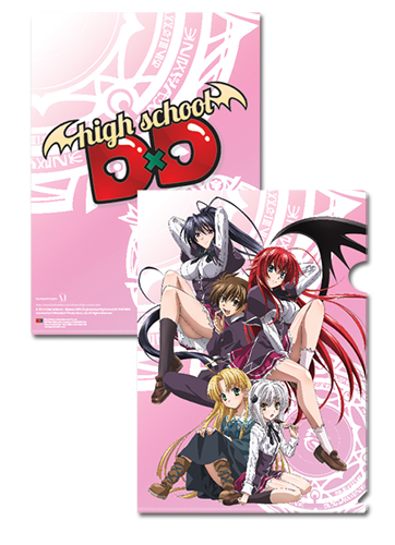 High School Dxd - Keyart File Folder, an officially licensed product in our High School Dxd Binders & Folders department.