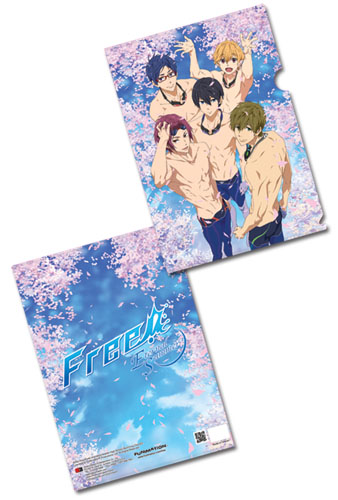 Free! - Sakura Pool File Folder, an officially licensed product in our Free! Binders & Folders department.