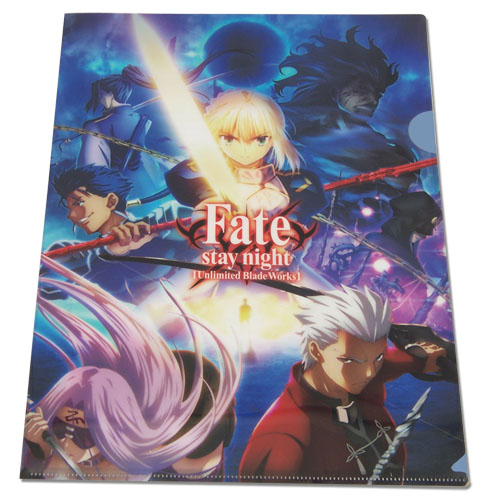 Fate/Stay Night - Group File Folder, an officially licensed product in our Fate/Zero Binders & Folders department.