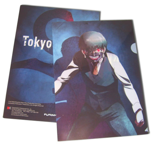 Tokyo Ghoul - Kaneki Centipede File Folder, an officially licensed product in our Tokyo Ghoul Binders & Folders department.