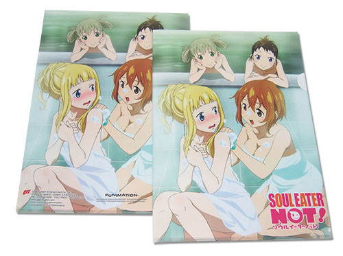 Soul Eater Not! - Bath Time File Folder, an officially licensed product in our Soul Eater Not! Binders & Folders department.