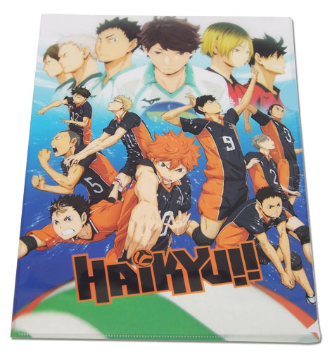 Haikyu!! - Group File Folder, an officially licensed product in our Haikyu!! Binders & Folders department.