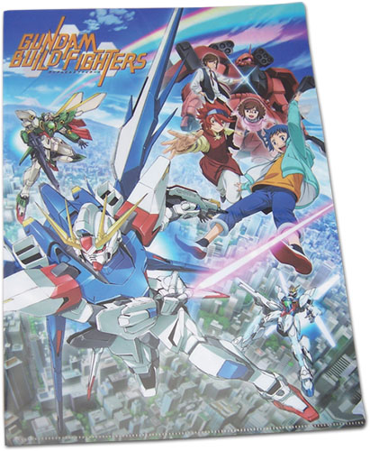 Gundam Build Fighters - Group File Folders (5Pcs/Pack), an officially licensed product in our Gundam Build Fighters Try Binders & Folders department.