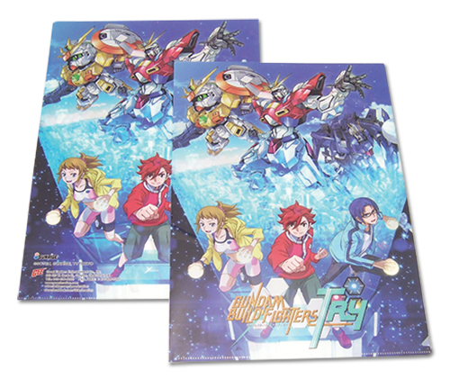 Gundam Build Fighters Try - Group File Folder (5Pcs/Pack), an officially licensed product in our Gundam Build Fighters Try Binders & Folders department.