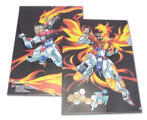 Gundam Build Fighters Try - Build Burning Gundam File Folder (5Pcs/Pack), an officially licensed product in our Gundam Build Fighters Try Binders & Folders department.