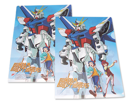 Gundam Build Fighters - Sei & Reiji File Folder (5Pcs/Pack), an officially licensed product in our Gundam Build Fighters Try Binders & Folders department.