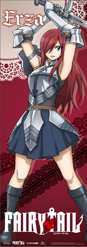 Fairy Tail - S8 Erza Human Size Wall Scroll, an officially licensed product in our Fairy Tail Wall Scroll Posters department.