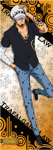 One Piece - Law 2017 Human Size Wall Scroll, an officially licensed product in our One Piece Wall Scroll Posters department.