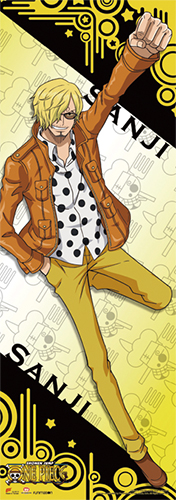 One Piece - Sanji 2017 Human Size Wall Scroll, an officially licensed product in our One Piece Wall Scroll Posters department.