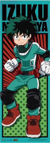 My Hero Academia - Deku Battle Suit Human Size Wall Scroll, an officially licensed product in our My Hero Academia Wall Scroll Posters department.