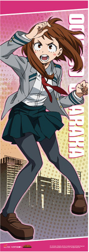 My Hero Academia - Ochaco Uniform Human Size Wall Scroll, an officially licensed product in our My Hero Academia Wall Scroll Posters department.