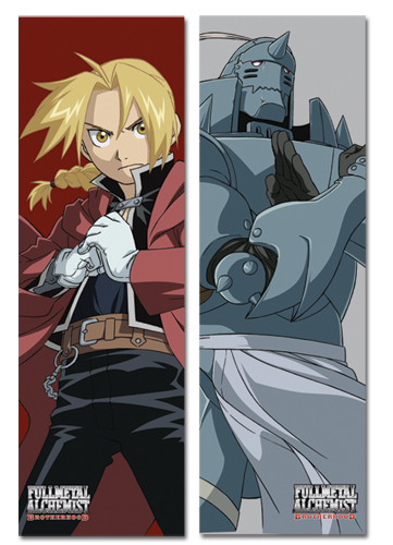 Full Metal Alchemist Brotherhood Ed And Al Body Pillow, an officially licensed product in our Fullmetal Alchemist Pillows department.
