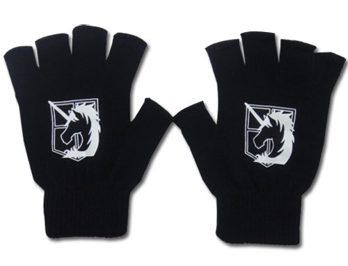 Attack On Titan - - Military Police Regiment Gloves, an officially licensed product in our Attack On Titan Costumes & Accessories department.