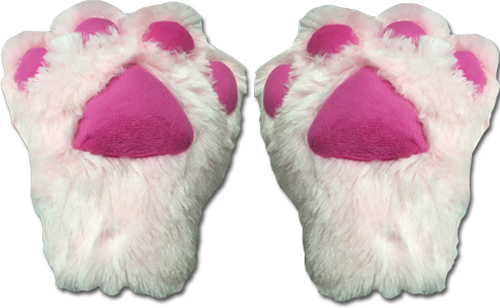 Great Eastern - Pink Paw Plush Glove, an officially licensed product in our Great Eastern Costumes & Accessories department.