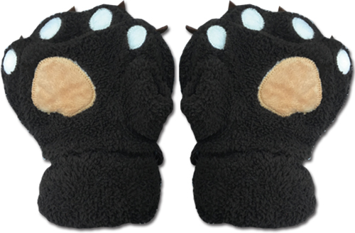 Great Eastern - Gray Paw Fingerless Plush Pr Gloves, an officially licensed product in our Great Eastern Costumes & Accessories department.