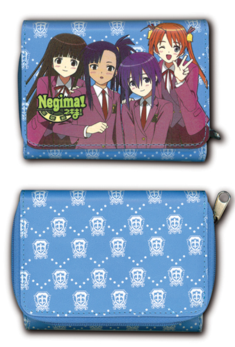 Negima Girl Wallet (Blue), an officially licensed product in our Negima Wallet & Coin Purse department.
