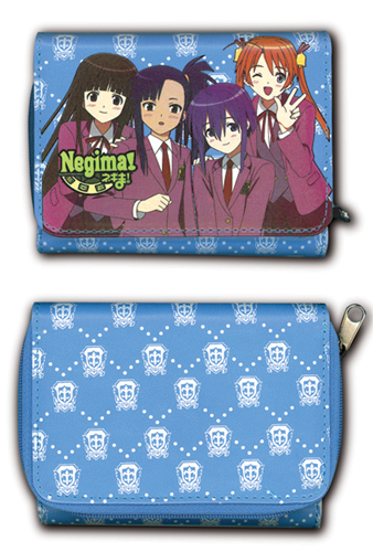 Negima Girl Wallet (Blue), an officially licensed product in our Negima Wallet & Coin Purse department.