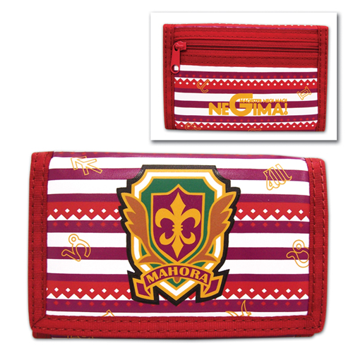 Negima School Logo Wallet, an officially licensed product in our Negima Wallet & Coin Purse department.