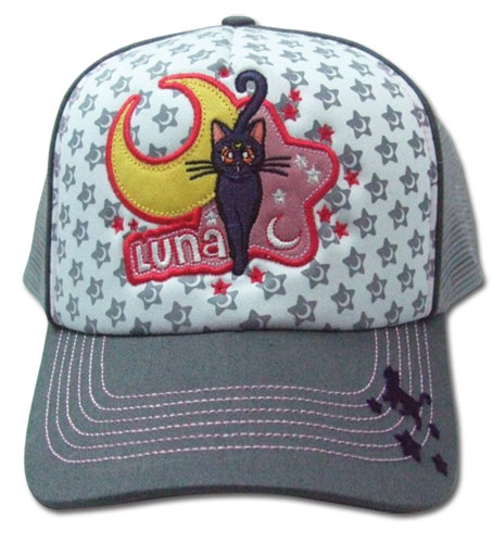 Sailormoon Luna Trucker Cap, an officially licensed product in our Sailor Moon Hats, Caps & Beanies department.