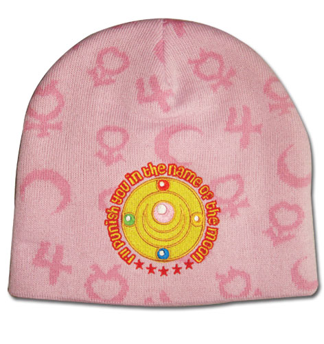 Sailormoon Brooch Beanie Cap, an officially licensed product in our Sailor Moon Hats, Caps & Beanies department.