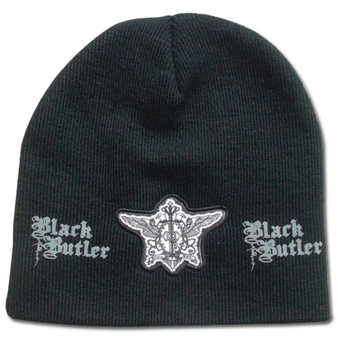 Black Butler The Phantomhive Crest Beanie, an officially licensed Black Butler product at B.A. Toys.