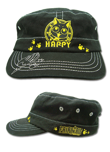 Fairy Tail - Yellow Happy Cadet, an officially licensed product in our Fairy Tail Random Anime Items department.