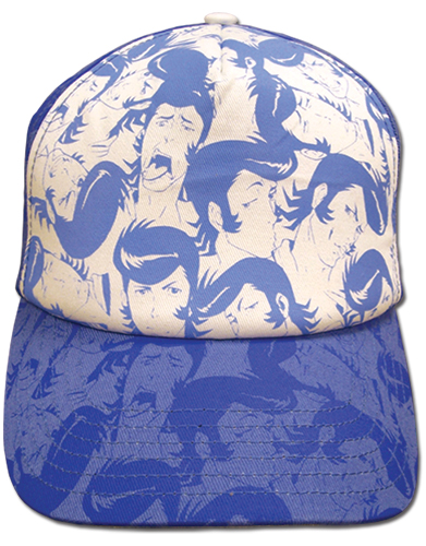 Space Dandy - Blue Dandy Faces Cap, an officially licensed product in our Space Dandy Hats, Caps & Beanies department.