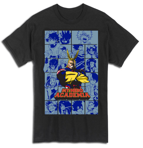 My Hero Academia - Group Panels T-Shirt L, an officially licensed product in our My Hero Academia T-Shirts department.