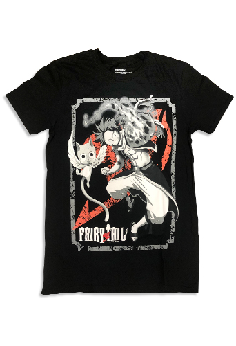 Fairy Tail - S7 Natsu & Happy Men's T-Shirt L, an officially licensed product in our Fairy Tail T-Shirts department.