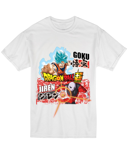 Dragon Ball Super - Goku Vs Jiren T-Shirt L, an officially licensed product in our Dragon Ball Super T-Shirts department.