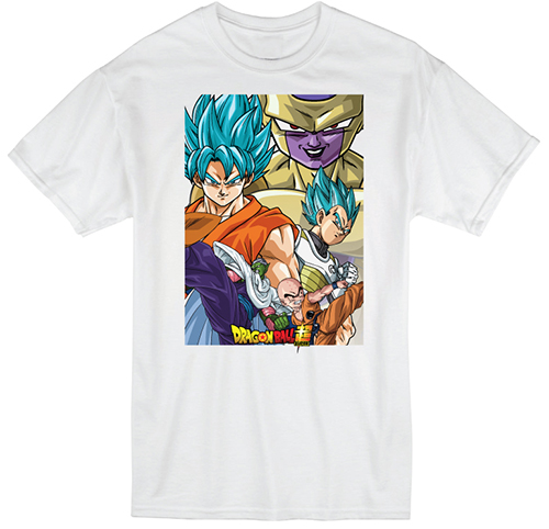 Dragon Ball Super - White Men's T-Shirt L, an officially licensed product in our Dragon Ball Super T-Shirts department.