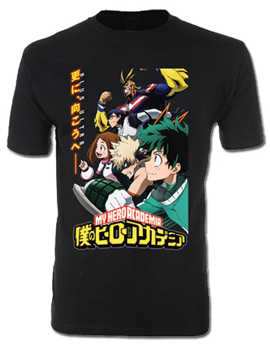 My Hero Academia - Plus Ultra Group Men's T-Shirt L, an officially licensed product in our My Hero Academia T-Shirts department.