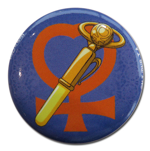 Sailor Moon - Venus Pen Button 1.25'', an officially licensed product in our Sailor Moon Buttons department.
