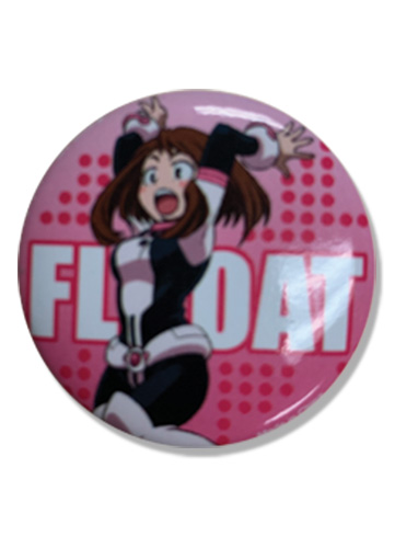 My Hero Academia - Ochaco Button 1.25'', an officially licensed product in our My Hero Academia Buttons department.