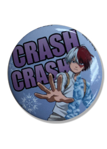 My Hero Academia - Todoroki Button 1.25'', an officially licensed product in our My Hero Academia Buttons department.