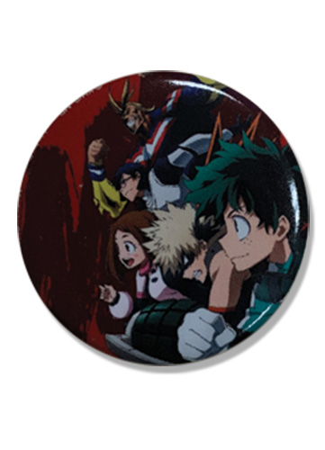 My Hero Academia - Group Button 1.25'', an officially licensed product in our My Hero Academia Buttons department.