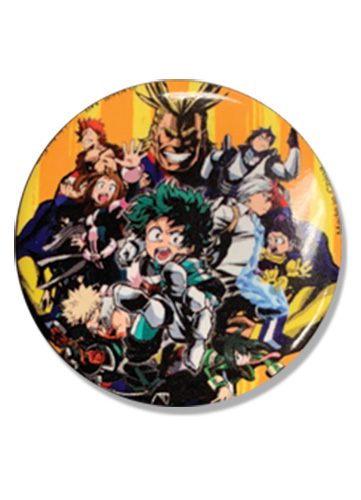 My Hero Academia - Group Button 1.25'', an officially licensed product in our My Hero Academia Buttons department.