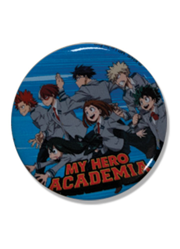 My Hero Academia - Group Button 1.25'', an officially licensed product in our My Hero Academia Buttons department.