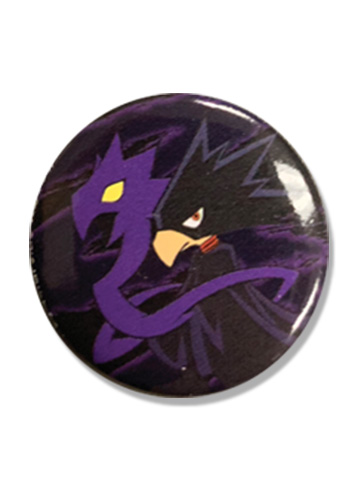 My Hero Academia - Tokoyami Button 1.25'', an officially licensed product in our My Hero Academia Buttons department.