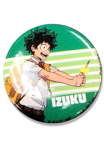 My Hero Academia S2 - Izuku Button 1., an officially licensed product in our My Hero Academia Buttons department.