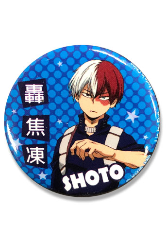 My Hero Academia S2 - Shoto Button 1.25'', an officially licensed product in our My Hero Academia Buttons department.