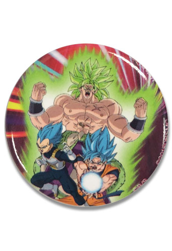 Dragon Ball Super Broly - Group Button 1.25'', an officially licensed product in our Dragon Ball Super Broly Buttons department.