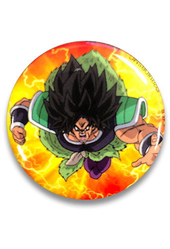 Dragon Ball Super Broly - Broly Button 1.25'', an officially licensed product in our Dragon Ball Super Broly Buttons department.