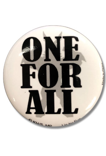 My Hero Academia - One For All Button 1.25